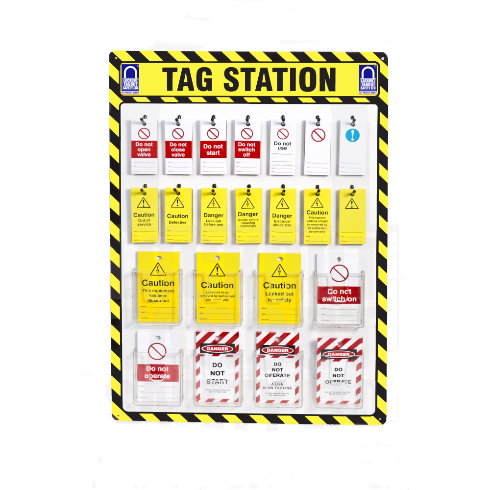 Large Custom Tag station