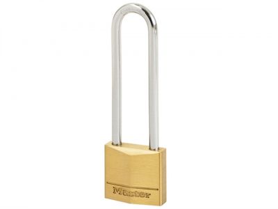 130EURDLJ 30mm Brass Padlock with 64mm Long Shackle