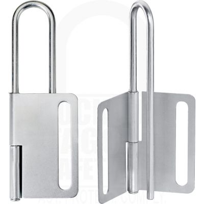 Heavy Duty Aluminium Lockout Hasp Long Shackle