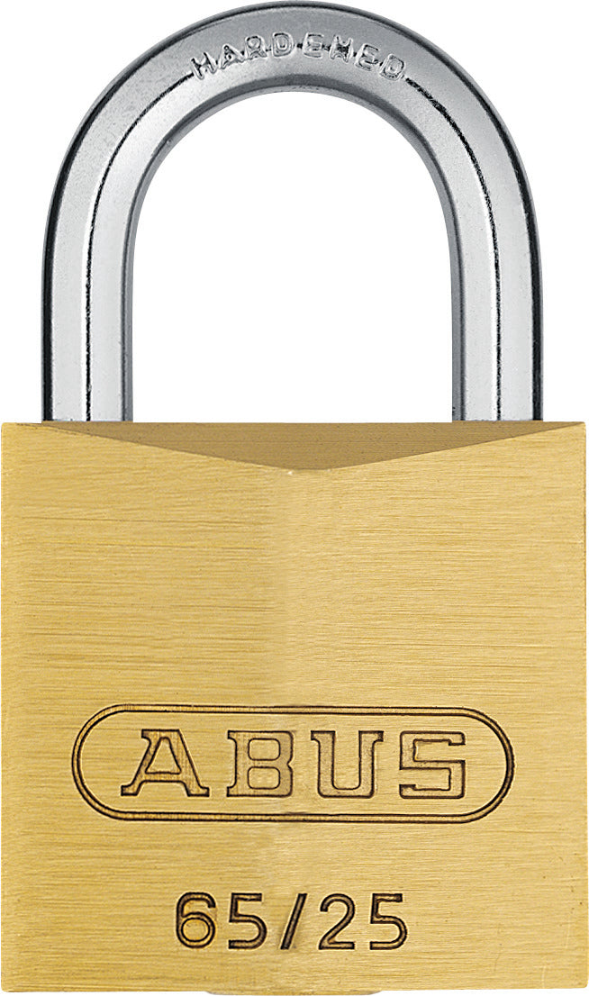 65/25 Brass Padlock with 4mm Shackle