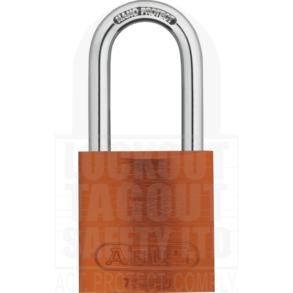 72/40 HB40 Series Abus Aluminium Padlock Long Shackle