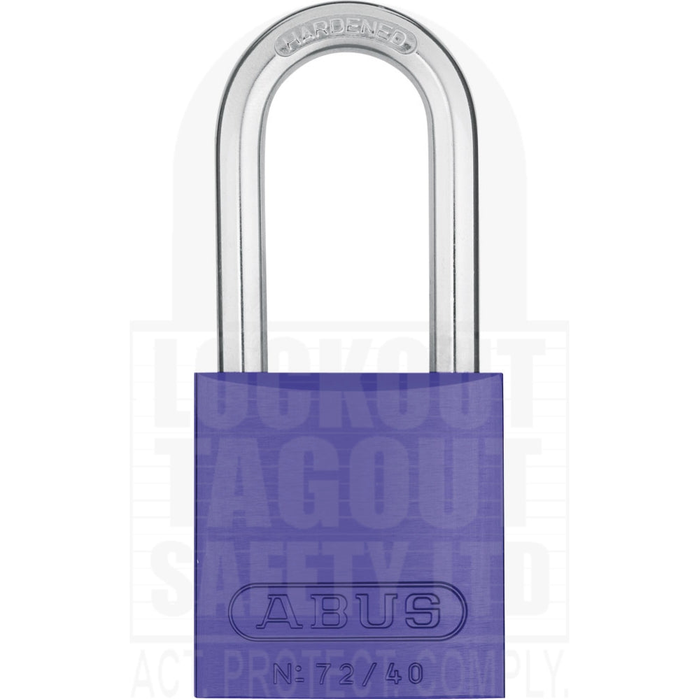 72/40 HB40 Series Abus Aluminium Padlock Long Shackle