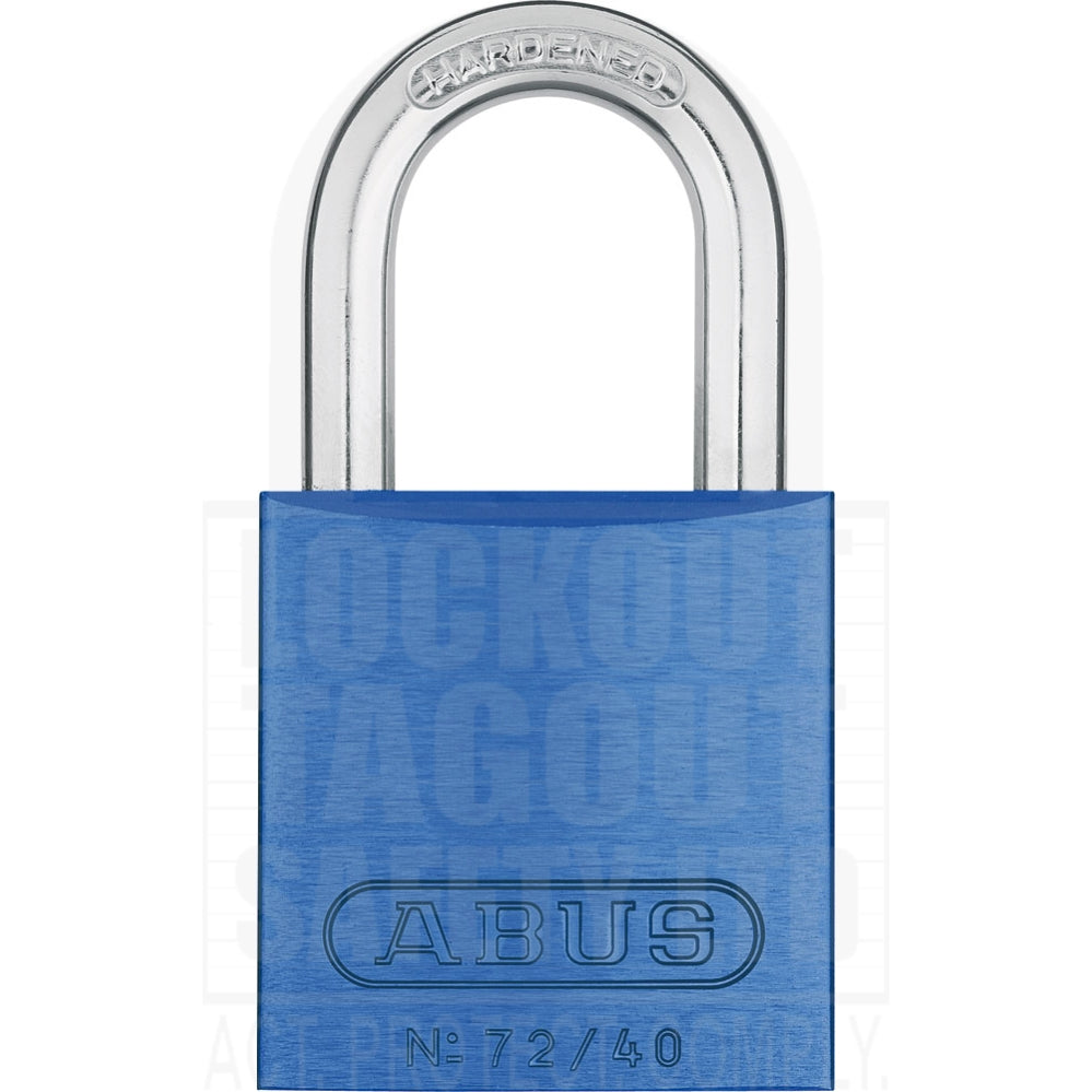 72/40 Series Abus Aluminium Padlock Standard Shackle