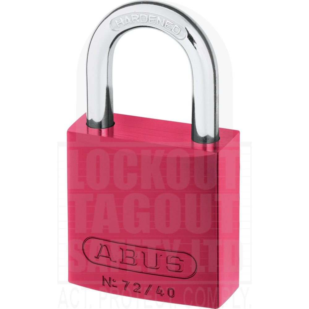 72/40 Series Abus Aluminium Padlock Standard Shackle