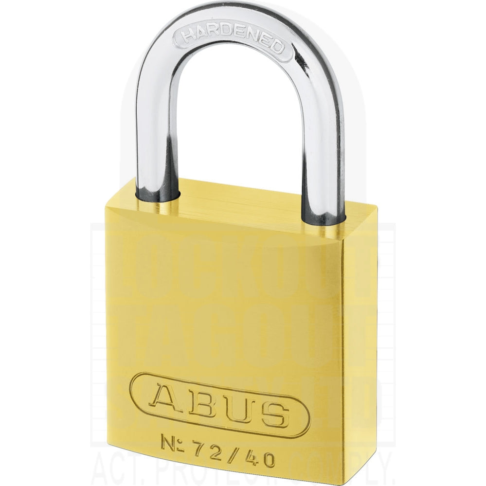 72/40 Series Abus Aluminium Padlock Standard Shackle