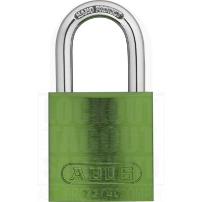 72/40 Series Abus Aluminium Padlock Standard Shackle