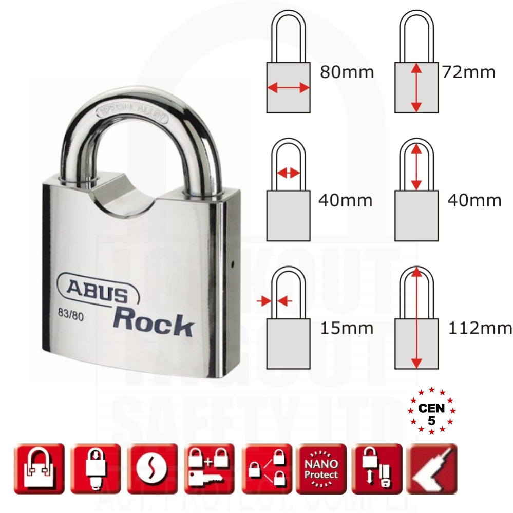 ABUS 83/80 Rock Restricted