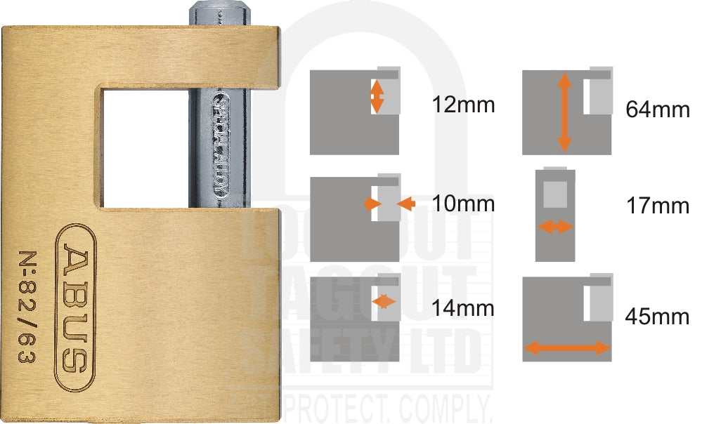 82 Series Shutter Padlocks