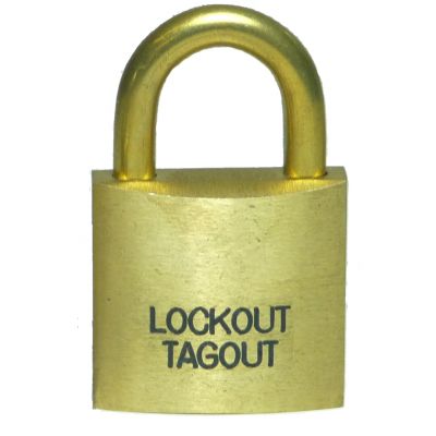 Custom Brass Padlock Medium Body