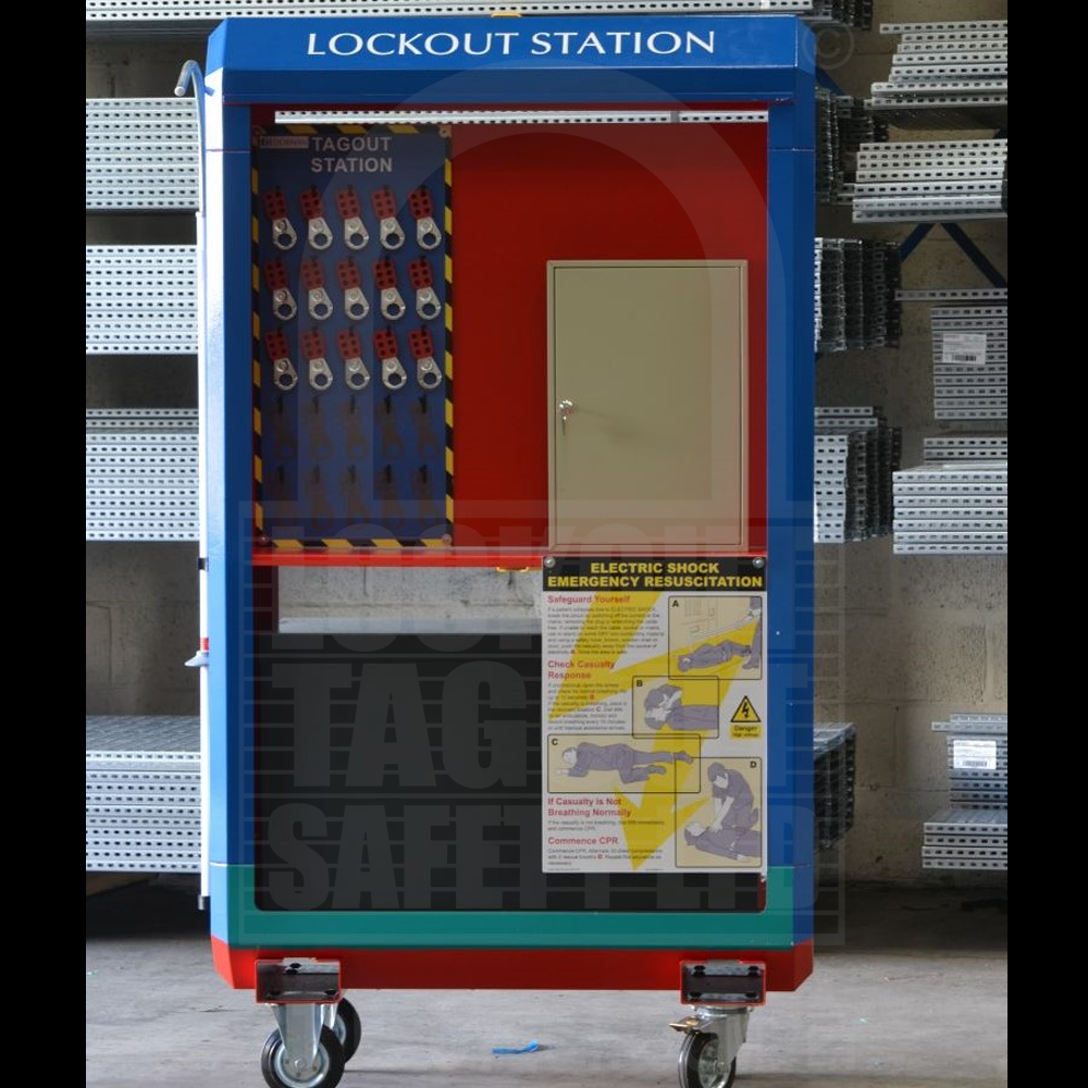 Custom Portable Lockout Station