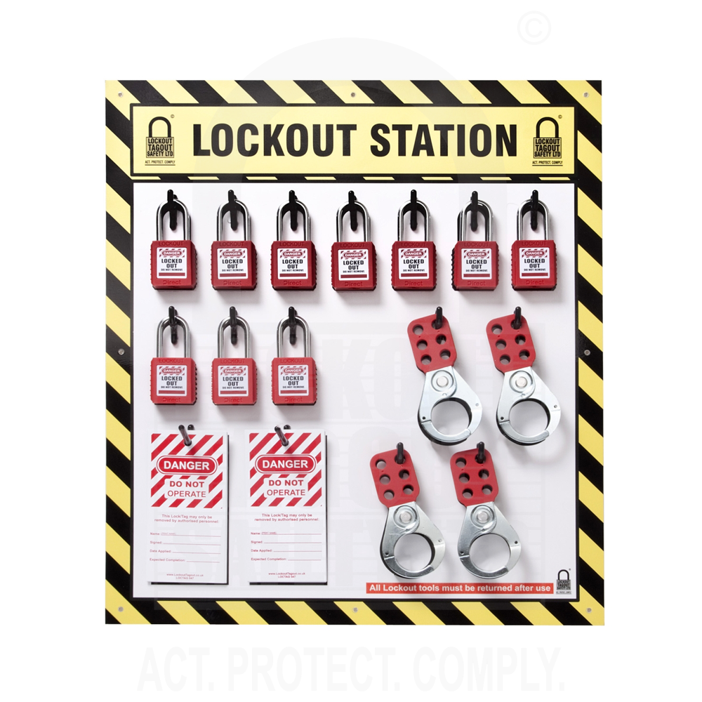 LBPREM10-C Premium Lock Board 10 Capacity Custom