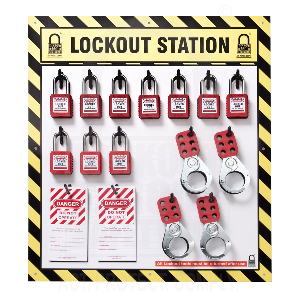 LBPREM10 Premium Lock Board 10 Capacity