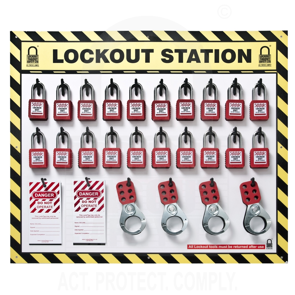 LBPREM20-C Premium Lock Board 20 Capacity Custom