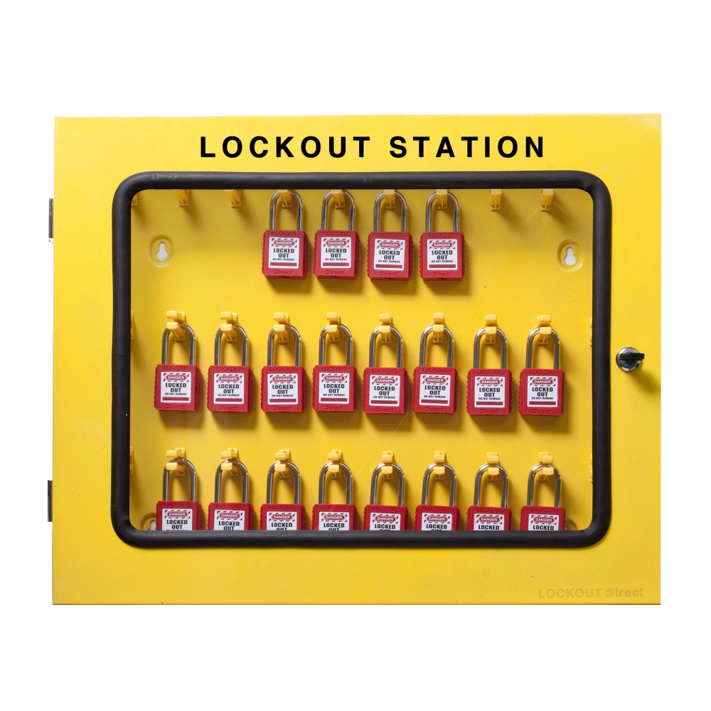 30 Capacity Metal Padlock Control Centre