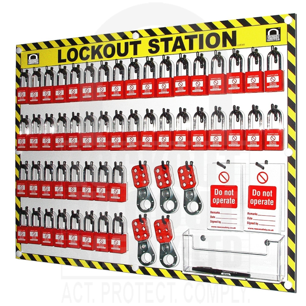 LSE305 50 Capacity Shadowed Lockout Station