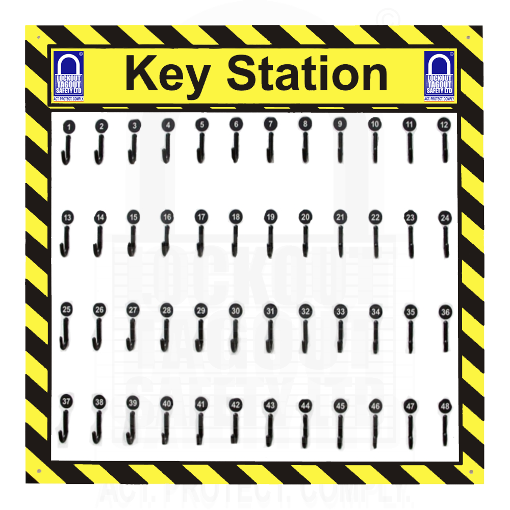 48 Hook Key Station