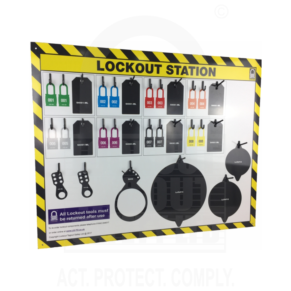 MULT-STAT Multiple Worker Lockout Station