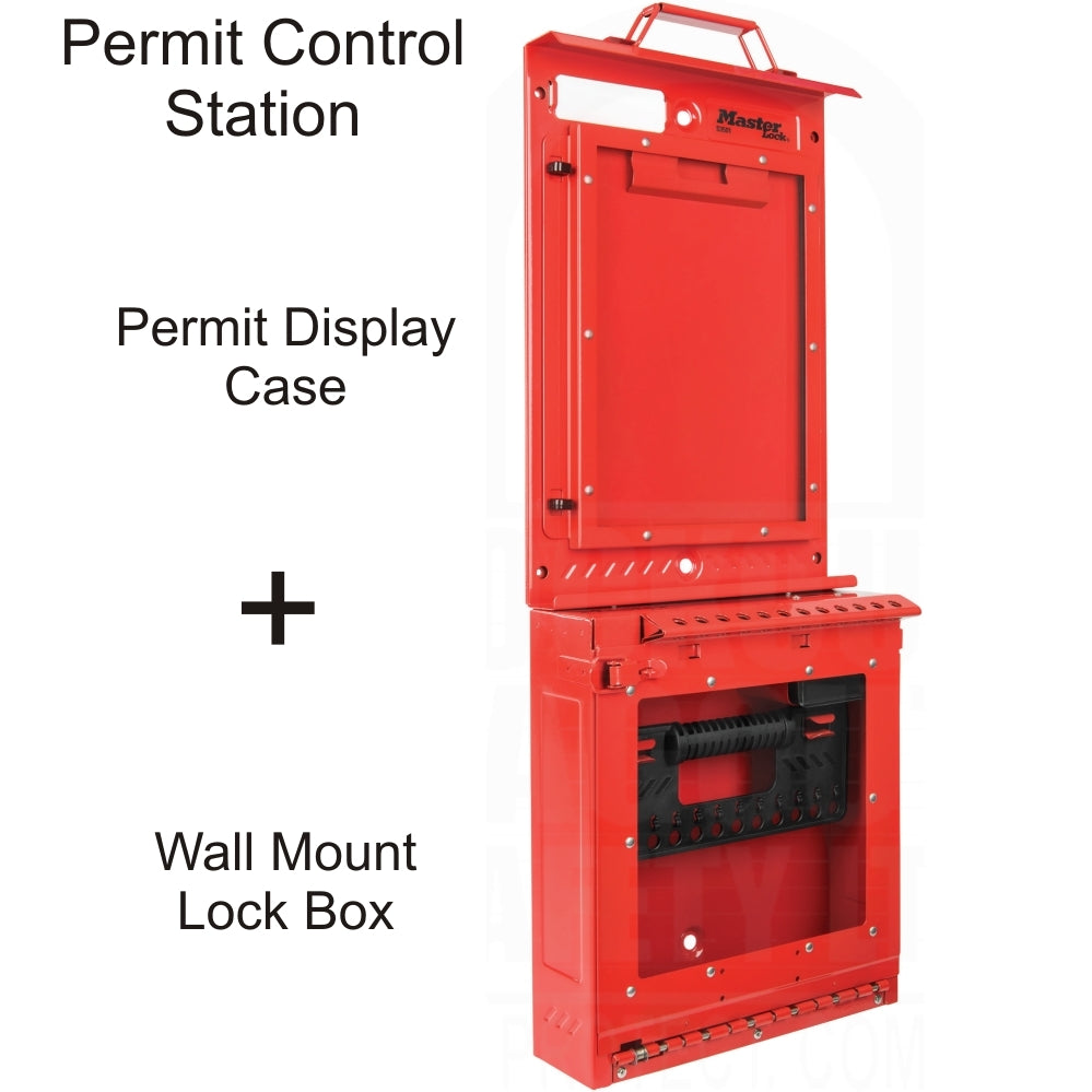 Masterlock Permit Display Case