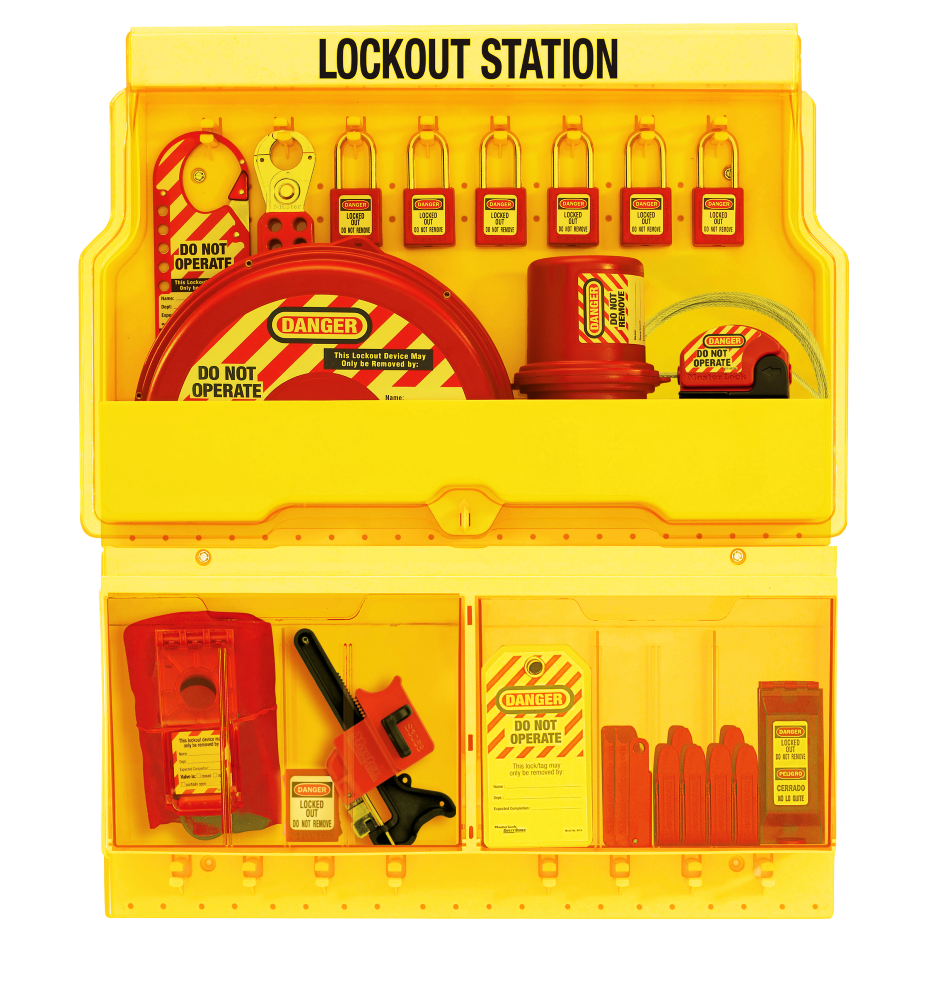 S1900 Lockout Tagout Station Deluxe