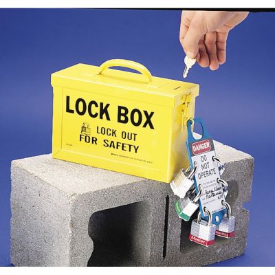 Brady Yellow Group Lockout Box #2