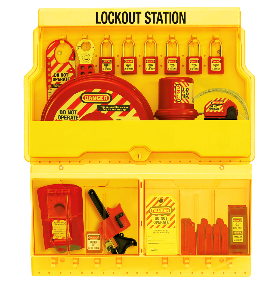 Lockout Tagout Station Deluxe