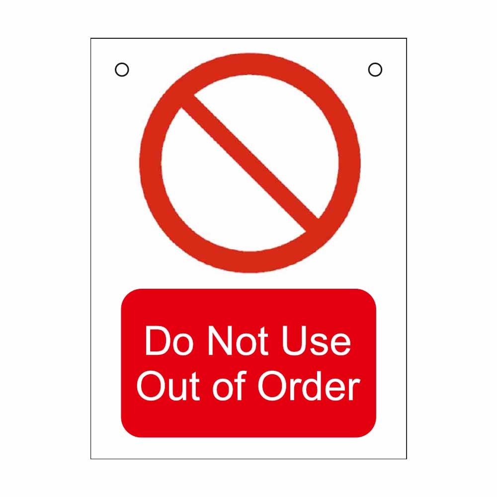 Do not Use Out of Order Sign